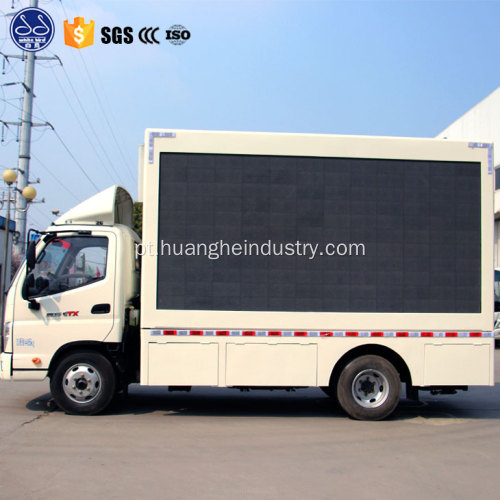 o dongfeng conduziu o caminhão da fase da mostra da rua para a venda